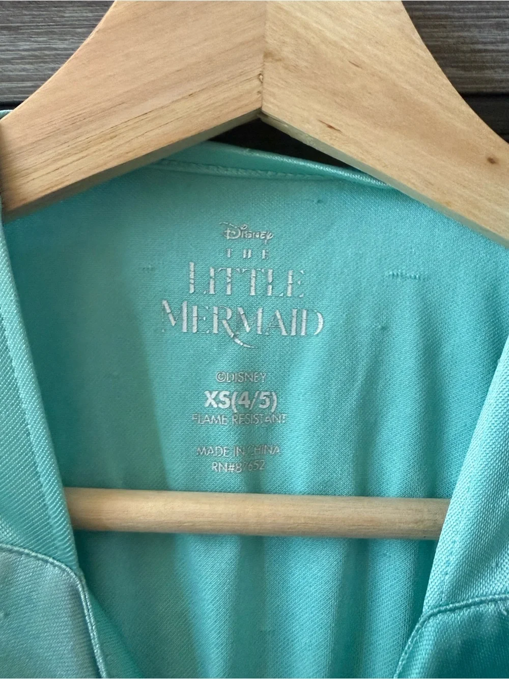 Little Mermaid Dress with Ruffle Hem